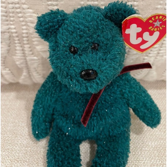 Ty Beanie‎ Babies Holiday Teddy 2001 - Picture 3 of 9